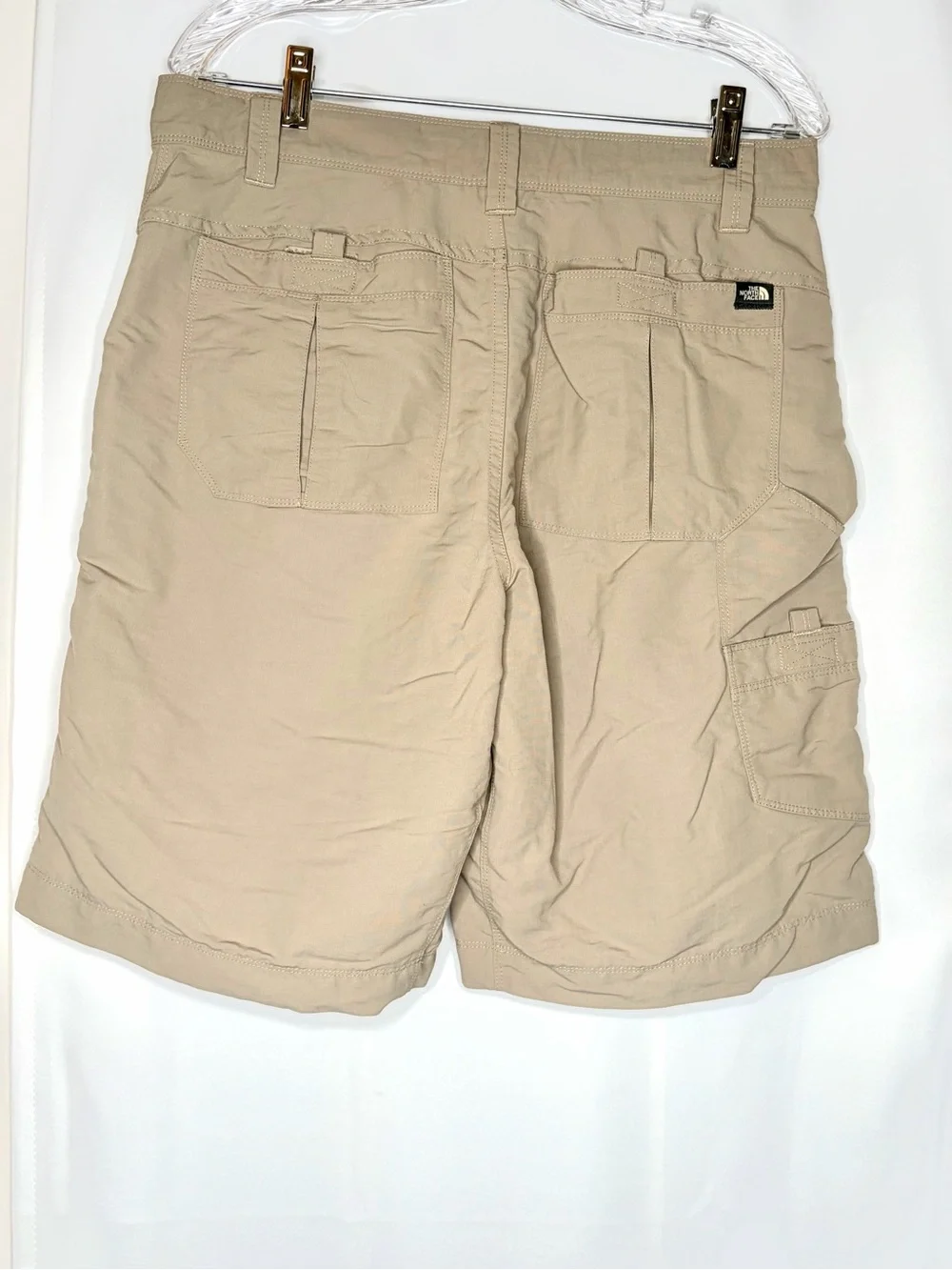 The North Face Men’s Khaki Hybrid Hiking Shorts